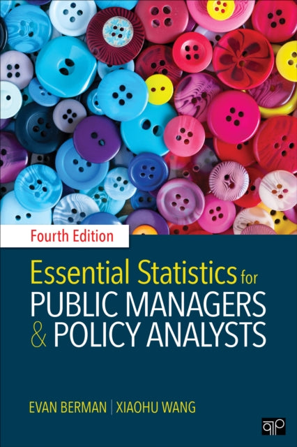 Book cover of: Essential Statistics for Public Managers and Policy Analysts. By: Evan M. Berman