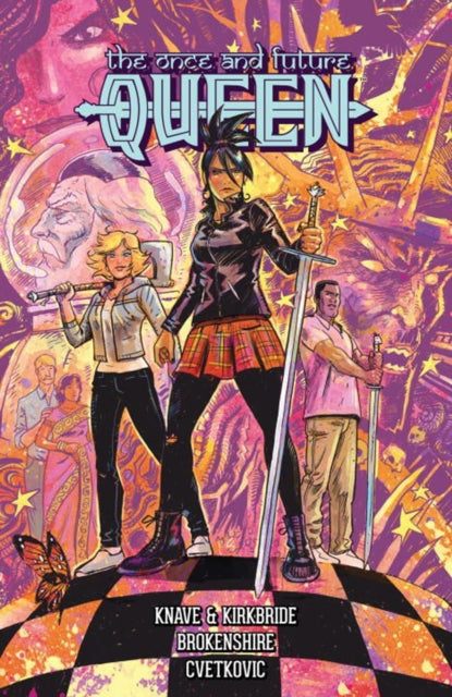Book cover of: Once and Future Queen. By: Adam P. Knave