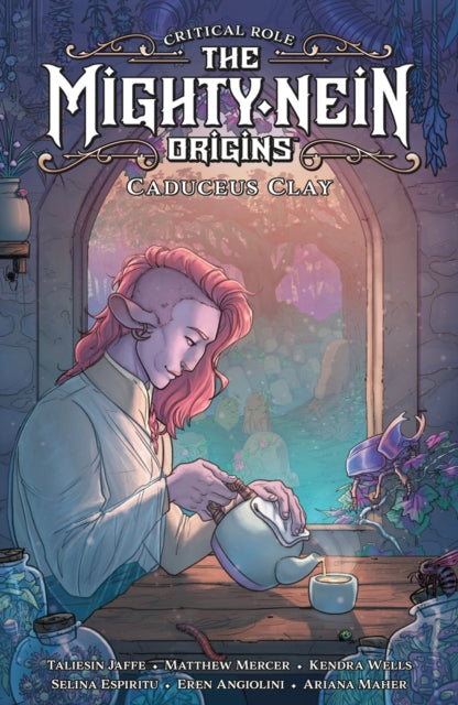Book cover of: Critical Role: The Mighty Nein Origins -- Caduceus Clay. By: Taliesin Jaffe