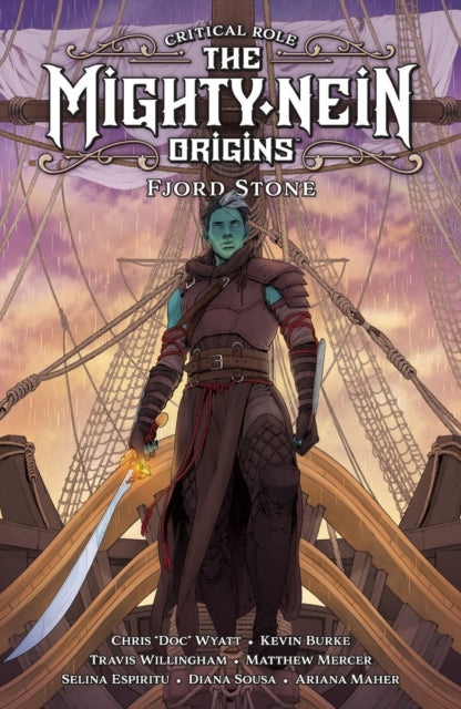 Book cover of: Critical Role: The Mighty Nein Origins - Fjord Stone. By: Critical Critical Role