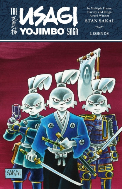 Book cover of: Usagi Yojimbo Saga Legends (Second Edition). By: Stan Sakai