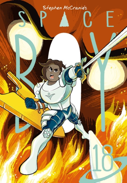 Book cover of: Stephen McCranie's Space Boy Volume 18. By: Stephen McCranie