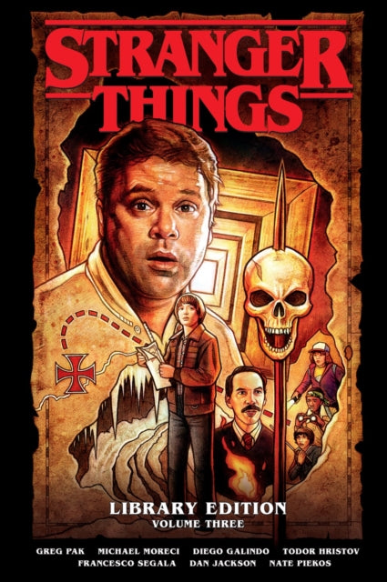 Book cover of: Stranger Things Library Edition Volume 3 (Graphic Novel). By: Greg Pak