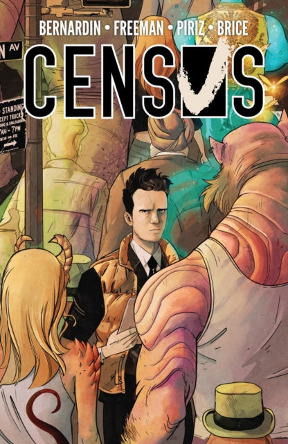 Book cover of: Census. By: Marc Bernardin