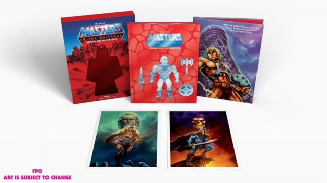 Book cover of: Art of Masters of the Universe: Origins and Masterverse (Deluxe Edition). By: Mattel