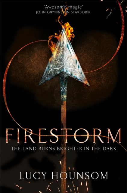 Book cover of: Firestorm. By: Lucy Hounsom