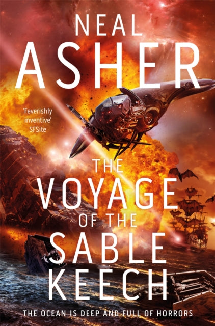 Book cover of: Voyage of the Sable Keech. By: Neal L. Asher