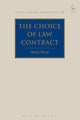 Book cover of: Choice of Law Contract. By: Maria Hook