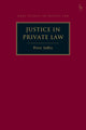 Book cover of: Justice in Private Law. By: Peter Jaffey