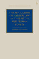 Book cover of: Application of Foreign Law in the British and German Courts. By: Alex Critchley