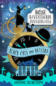 Book cover of: Rose Raventhorpe Investigates: Black Cats and Butlers. By: Janine Beacham