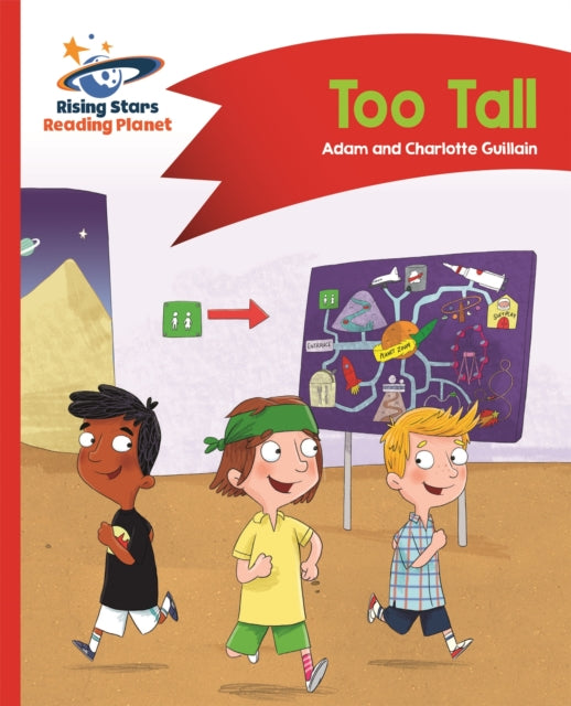 Book cover of: Reading Planet - Too Tall - Red B: Comet Street Kids. By: Adam Guillain