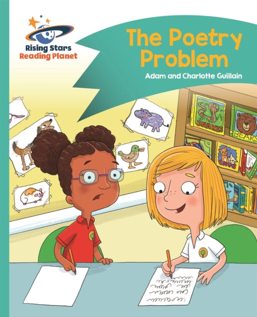 Book cover of: Reading Planet - The Poetry Problem - Turquoise: Comet Street Kids. By: Adam Guillain