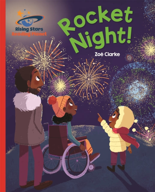 Book cover of: Reading Planet - Rocket Night! - Red B: Galaxy. By: Zoe Clarke
