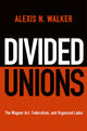 Book cover of: Divided Unions. By: Alexis N. Walker