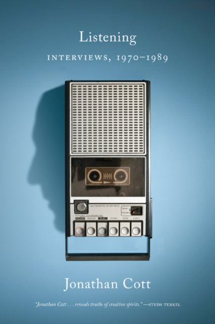 Book cover of: Listening. By: Jonathan Cott