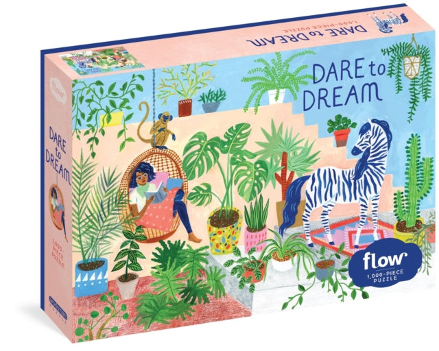 Book cover of: Dare to Dream 1,000-Piece Puzzle. By: Astrid van der Hulst