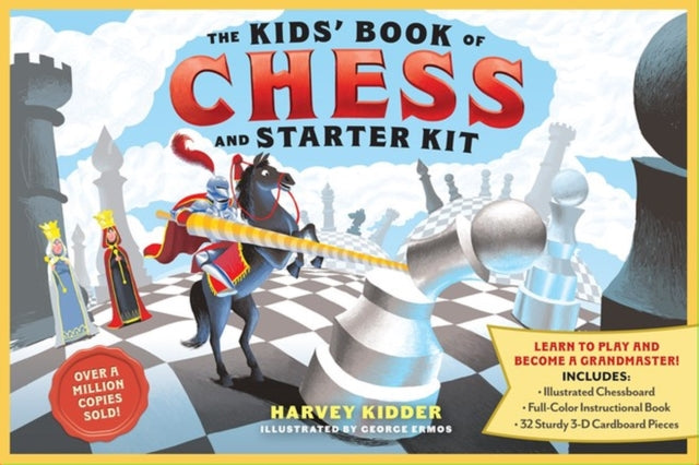 Book cover of: Kids’ Book of Chess and Starter Kit. By: Harvey Kidder