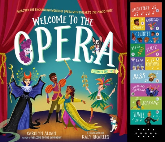 Book cover of: Welcome to the Opera. By: Carolyn Sloan