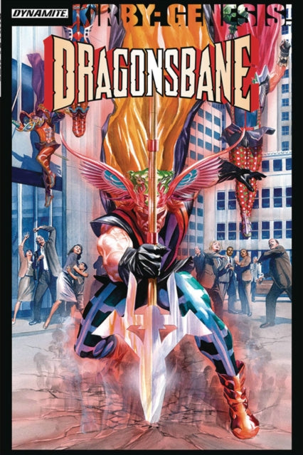 Book cover of: Kirby Genesis: Dragonsbane. By: Fritz Casas