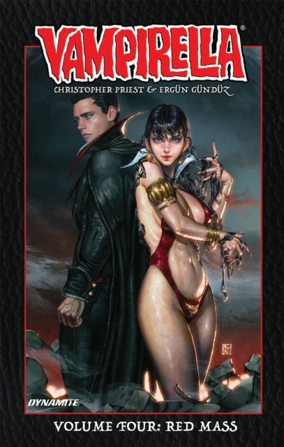 Book cover of: Vampirella Vol. 4: Red Mass. By: Christopher J. Priest