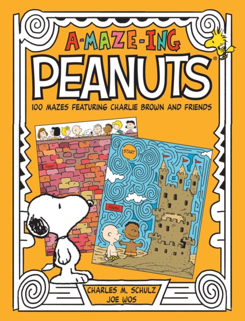 Book cover of: A-Maze-Ing Peanuts. By: Charles M. Schulz