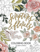 Book cover of: Scriptures and Florals Coloring Book. By: Allison Loveall