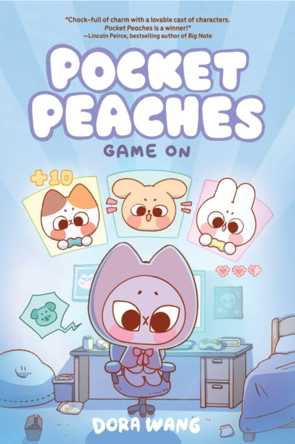 Book cover of: Pocket Peaches: Game On. By: Dora Wang