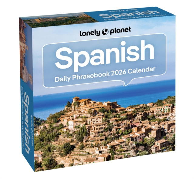 Book cover of: Lonely Planet: Spanish Phrasebook 2026 Day-to-Day Calendar