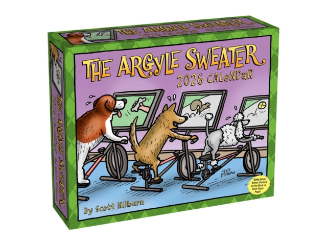 Book cover of: Argyle Sweater 2026 Day-to-Day Calendar