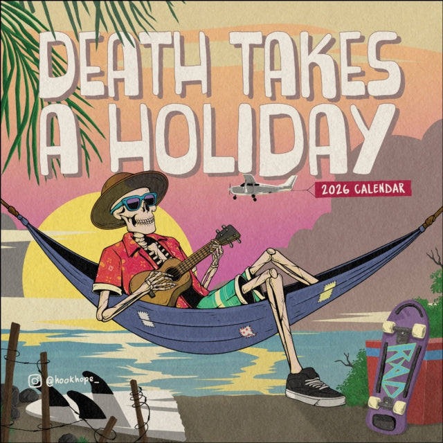Book cover of: Death Takes a Holiday 2026 Wall Calendar