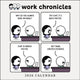 Book cover of: Work Chronicles 2026 Wall Calendar
