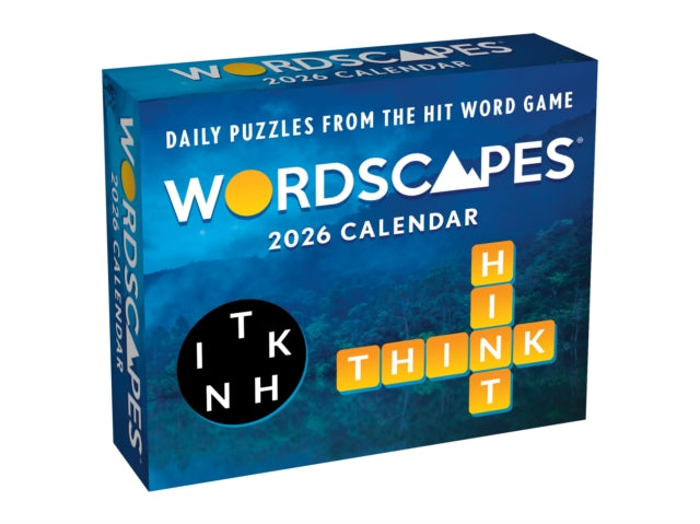Book cover of: Wordscapes® Puzzle Fun 2026 Day-to-Day Calendar