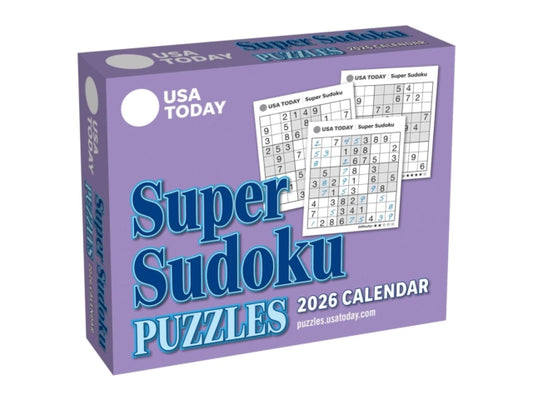 Book cover of: USA TODAY Sudoku 2026 Day-to-Day Calendar