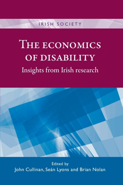 Book cover of: Economics of Disability. By: Rob Kitchin