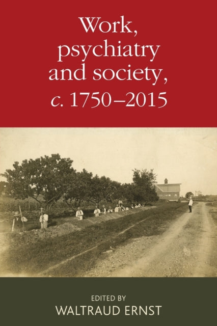 Book cover of: Work, Psychiatry and Society, c. 1750–2015. By: Waltraud Ernst