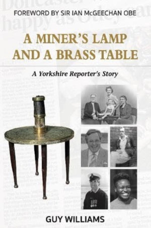 A Miners Lamp and a Brass Table