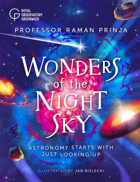 Book cover of: Wonders of the Night Sky. By: Raman Prinja