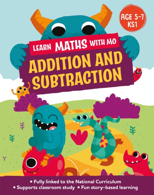 Book cover of: Learn Maths with Mo: Addition and Subtraction. By: Hilary Koll
