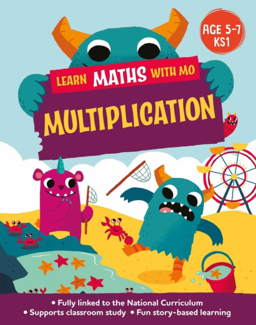 Book cover of: Learn Maths with Mo: Multiplication. By: Hilary Koll