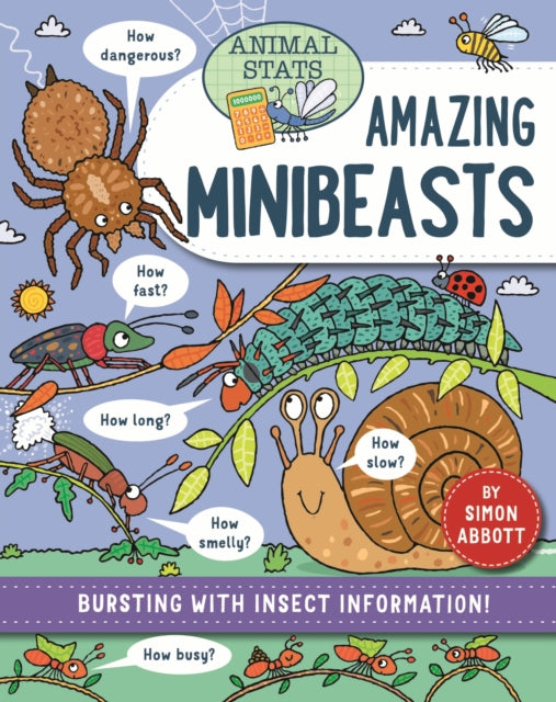 Book cover of: Animal Stats: Minibeasts