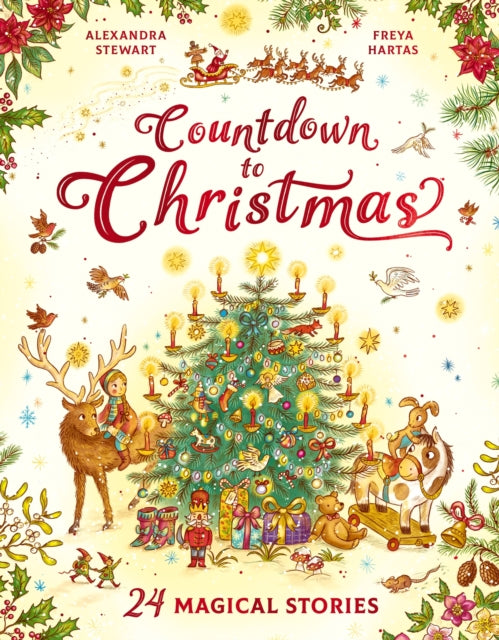 Book cover of: Countdown to Christmas. By: Alexandra Stewart