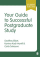 Book cover of: Your Guide to Successful Postgraduate Study. By: Geoffrey C. Elliott