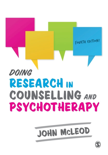 Book cover of: Doing Research in Counselling and Psychotherapy. By: John McLeod