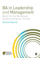 Book cover of: BA in Leadership and Management. By: Andrew Maund