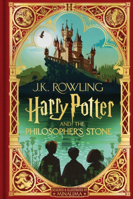 Book cover of: Harry Potter and the Philosopher’s Stone: MinaLima Edition. By: J. K. Rowling
