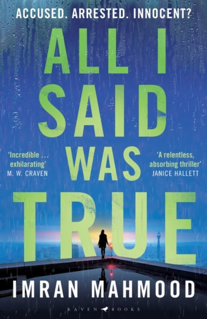 Book cover of: All I Said Was True. By: Imran Mahmood