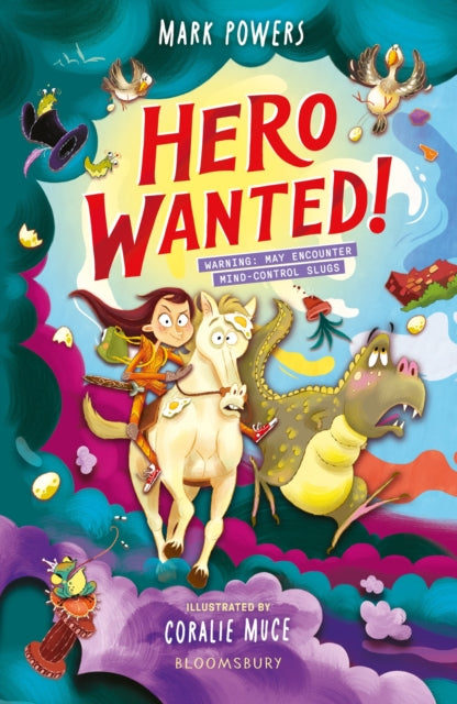 Book cover of: Hero Wanted!. By: Mark Powers