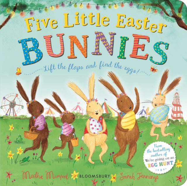 Book cover of: Five Little Easter Bunnies. By: Martha Mumford