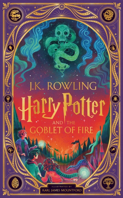 Book cover of: Harry Potter and the Goblet of Fire (Interactive Illustrated Edition). By: ROWLING, J K